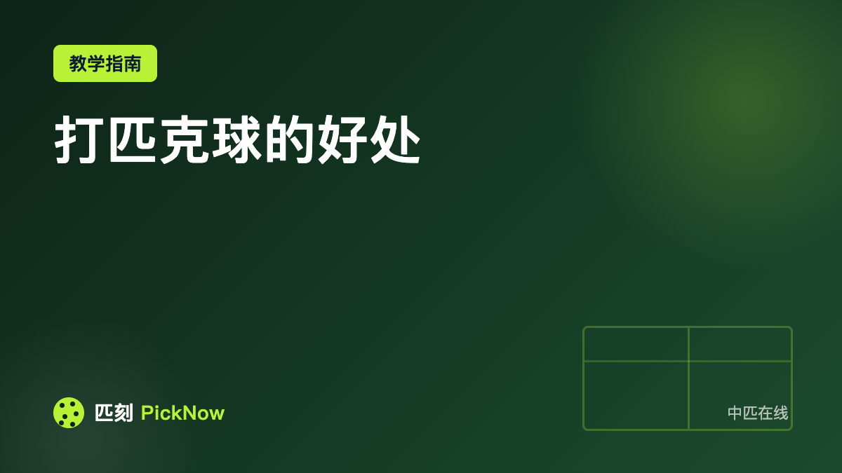 打匹克球的好处